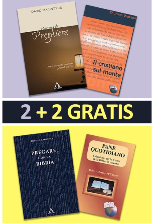 Offerta del mese di Gennaio sulla preghiera : 2+2 GRATIS