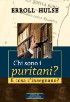 Chi sono i puritani? E cosa c'insegnano? (promo)